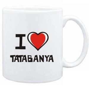  Mug White I love Tatabanya  Cities