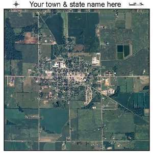   Photography Map of Brown City, Michigan 2010 MI 