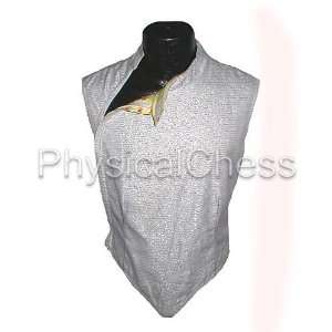   Steel electric foil fencing front zip lame (vest)