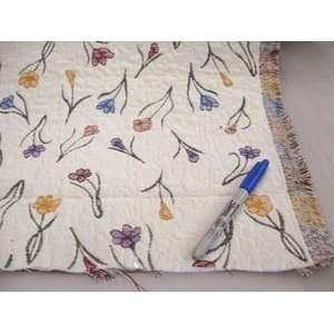  Fabric Woven Tapestry Upholstery Floral Z300 By Yard,1/2 