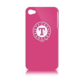 TEXAS RANGERS PINK IPHONE 4 HARD FACEPLATE PHONE COVER SHELL