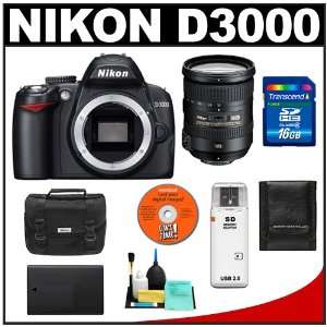  Nikon D3000 Digital SLR Camera Body (Outfit Box) with Nikon 