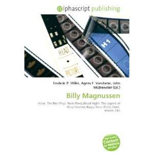  Billy Magnussen (9786134290715) Books
