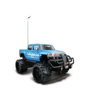  Maisto 116 Scale Blue Off Road Hummer H3T Remote Control 