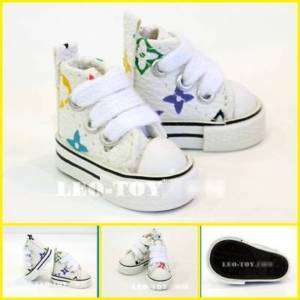Blythe Lati Jenny Doll Shoes MICRO Sneaker White Multi  
