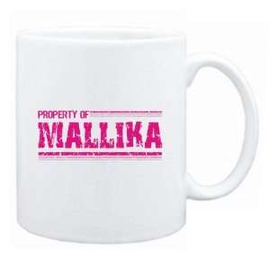  New  Property Of Mallika Retro  Mug Name