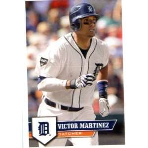 2011 Topps Major League Baseball Sticker #71 Victor Martinez Detroit 