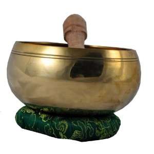 Gold (or Silver) Colored 5.5 Singing Bowl 