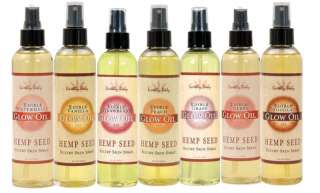 Earthly Body Edible Glow Massage Oil 8 Oz ~ 7 Flavors  