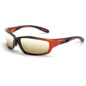 Crossfire 2812 Infinity Black / Burnt Orange Frame Safety Sunglasses 