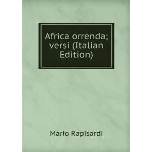  Giustizia, versi (Italian Edition) Mario Rapisardi Books