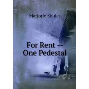  For rent    one pedestal, Marjorie. Catt, Carrie Chapman 