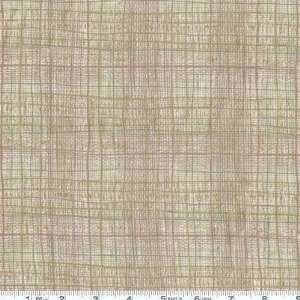  45 Wide Michael Miller Festive Plaid Cream Fabric By The 