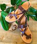 Cala Boix Handmade European Strappy Gladiator Thong Sandals CHELSEA 