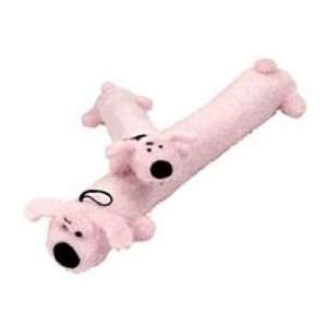  Loofa Dog Breast Cancer Plush Toy   Pink (Quantity of 4 