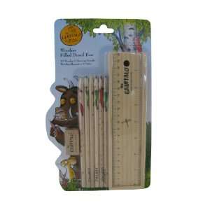  the Gruffalo Wooden Filled Pencil Box Stationery Toys 