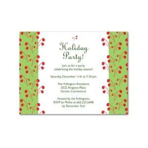  Holiday Party Invitations   Berry Sprouts By Sb Multiple 