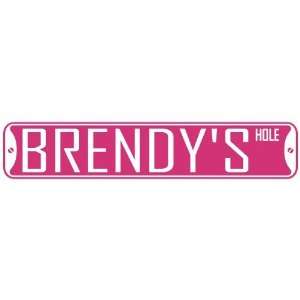   BRENDY HOLE  STREET SIGN