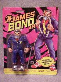 JAWS, JAMES BOND JR. FIGURE WITH CHOMPING, JAW CRUSHING ACTION, MOC 