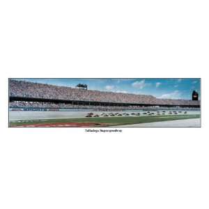  NASCAR Talladega Superspeedway Stadium Panoramic Print 