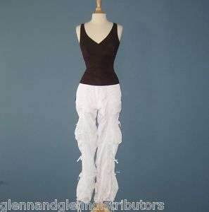 NWT Ralph Lauren RLX Ladies White Parachute Pants  