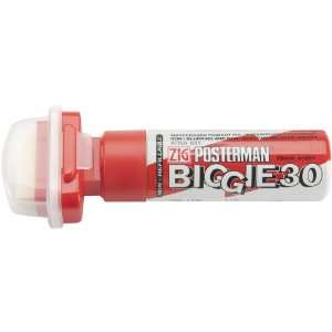  Zig 30mm Wide Posterman Biggie Tip Marker, Red Arts 