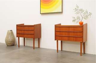   Drawer Chests Entry Nightstand Tables Mid Century Eames Era  