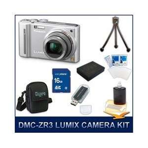  Panasonic LUMIX DMC ZS5 ZS5 Silver Digital Camera, with 