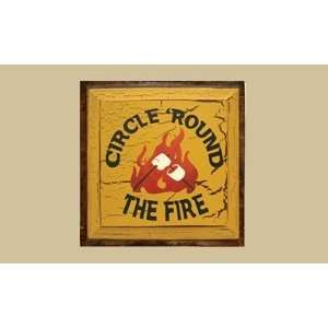  SaltBox Gifts RW1212CRF Circle Round The Fire Sign Patio 
