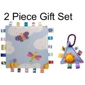  Taggie Sunny Day Blanket & Take A Long infant Baby Teether 