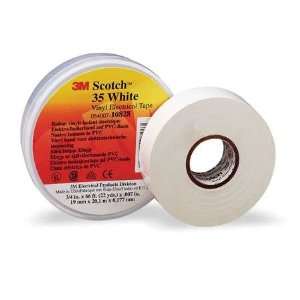  SCOTCH 35 3/4X66 WHITE Tape,Electric,White