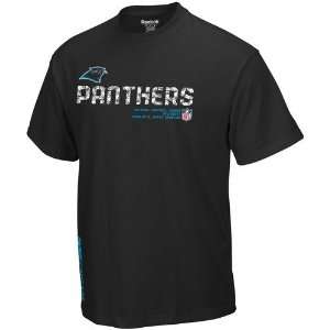 Reebok Carolina Panthers Sideline Short Sleeve Tacon T Shirt XX Large