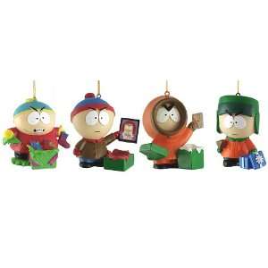  Set of 4 South Park Characters, Kyle, Stan, Kenny & Cartman 