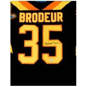  Richard Brodeur autographed Hockey Jersey (Vancouver 