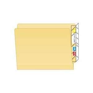 Tabbies  Wrap around folder End Tabs, 8x2, 100/PK, Clear    Sold 
