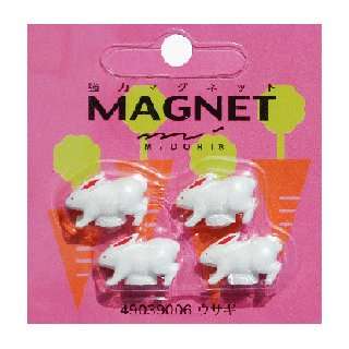  Midori Rabbit Magnet 4 Pk