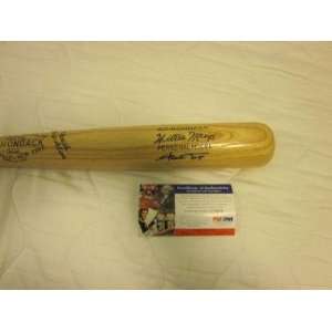 Autographed Willie Mays Bat   Adirondack Model PSA   Autographed MLB 