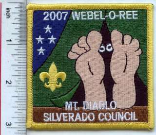 Boy Scouts Patch Mt Diablo Silverado Council z1361  