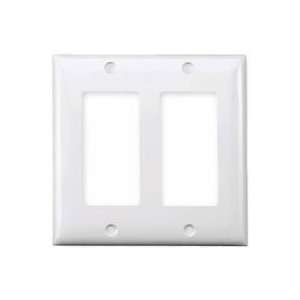 BRYANT ELECTRICAL PRODUCTS HUW NP262W WALLPLATE 2 GANG 2) RECTANGULAR 