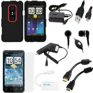 Case + LCD protector + Car Charger + Home Charger + USB Cable + 3 