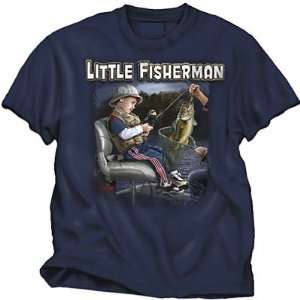  Buck Wear Little Fisherman Shirt Lg 6005 navy you lg 