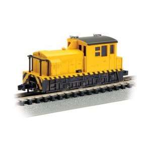   Switcher Industrial Locomotive   Yellow   N Scale Toys & Games