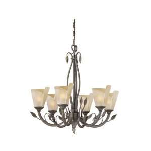  Six Light Up Lighting Chandelier from th