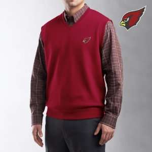   & Buck Arizona Cardinals Mens Journey Supima Flatback Sweater Vest