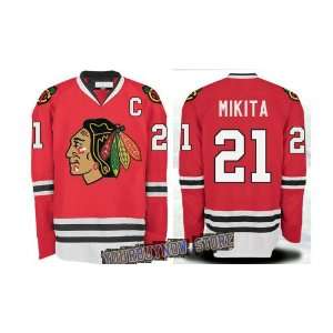  NHL Gear   Stan Mikita #21 Chicago Blackhawks Home Red 