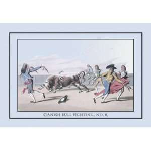  Spanish Bull Fighting No. 8 24x36 Giclee