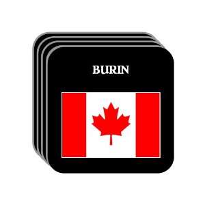  Canada   BURIN Set of 4 Mini Mousepad Coasters 