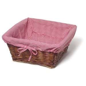  Burlington Baby Large Willow Basket Set in Cherry with Red 