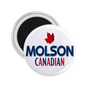  Molson Canadian Beer Souvenir Magnet 2.25  