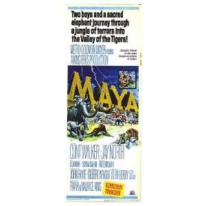  Maya Original Movie Poster, 14 x 36 (1966)
